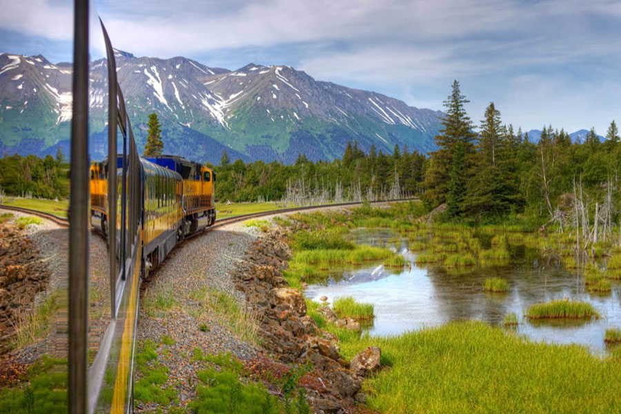 Alaska mit dem Zug zu »er-fahren«, birgt ganz besondere Erlebnisse.