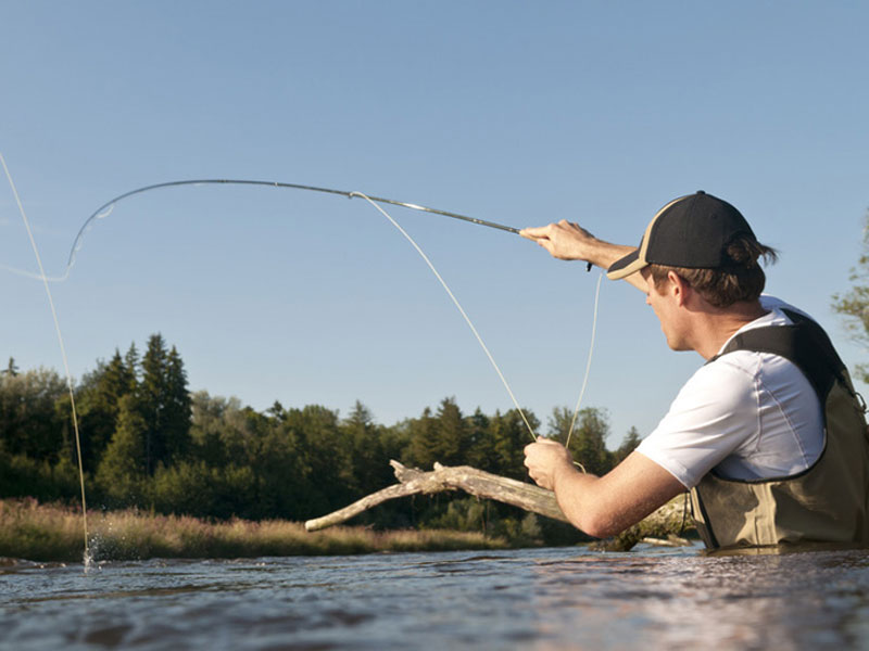 Fliegenfischen in der Wildnis Alaskas